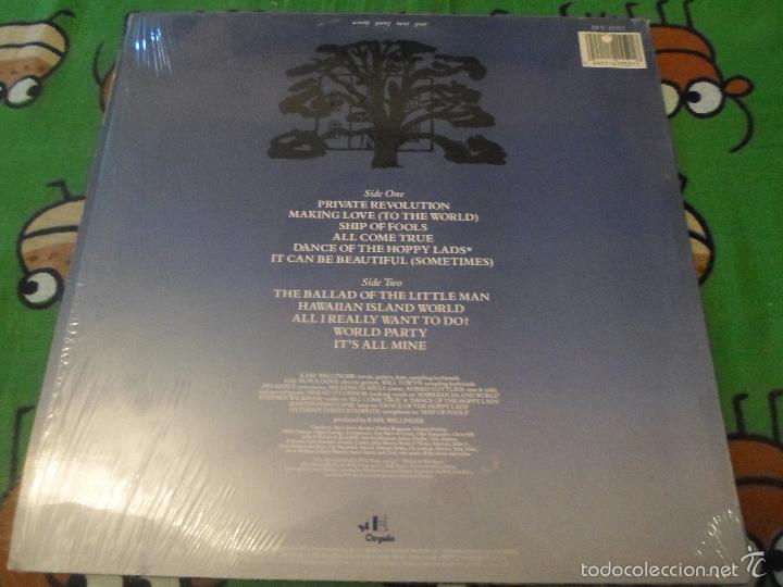 Discos de vinilo: WORLD PARTY - PRIVATE REVOLUTION - Foto 2