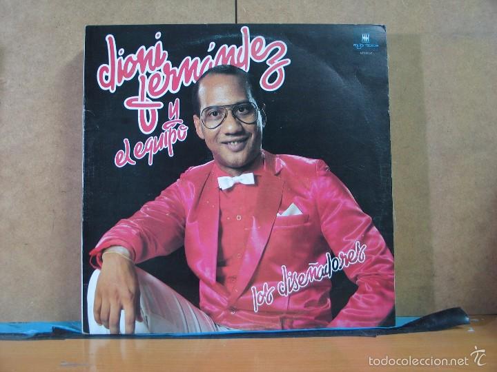 Disques de vinyle: Dionis Fernandez y El Equipo - Los Dise&ntilde;adores - Equipo Records ER001 - 1984 - Edicion Dominicana