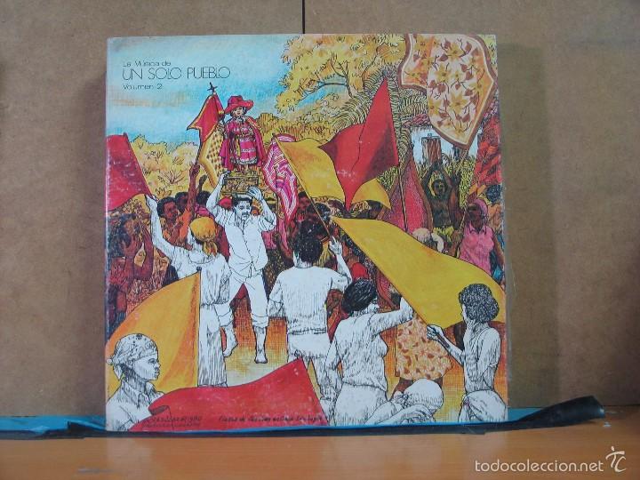 Disques de vinyle: Un Solo Pueblo - La Musica de Un Solo Pueblo. Volumen 2 - Promus LPPS-20270 - 1980