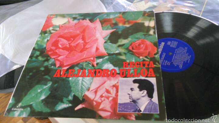 Discos de vinilo: Alejandro ulloa lp recita.1971 - Foto 1