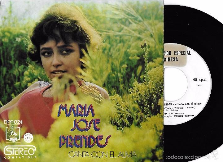Vinyl records: MARIA JOS&Eacute; PRENDES: CANTA CON EL ALMA: MON HOMME / HIER ENCORE