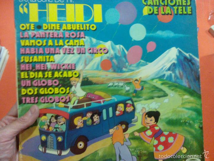 Discos de vinilo: HEIDI CANCIONES DE LA TELE - Foto 1