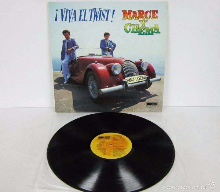 Disques de vinyle: MARCE Y CHEMA - VIVA EL TWIST - BELTER 1980 SPAIN - N MINT