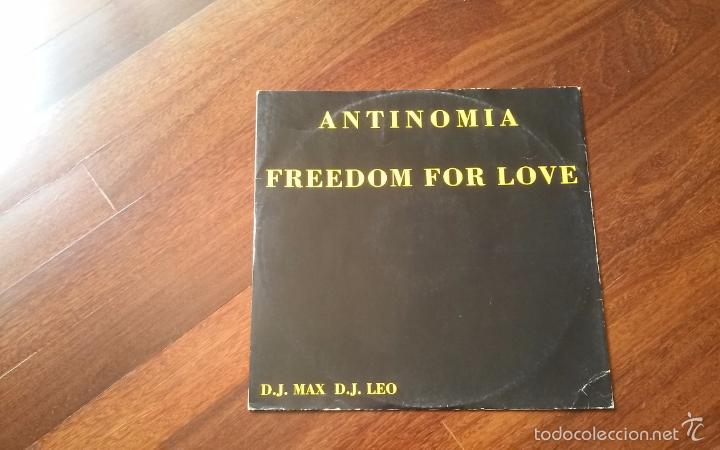 Discos de vinilo: Antinomia-freedom for love.maxi - Foto 1