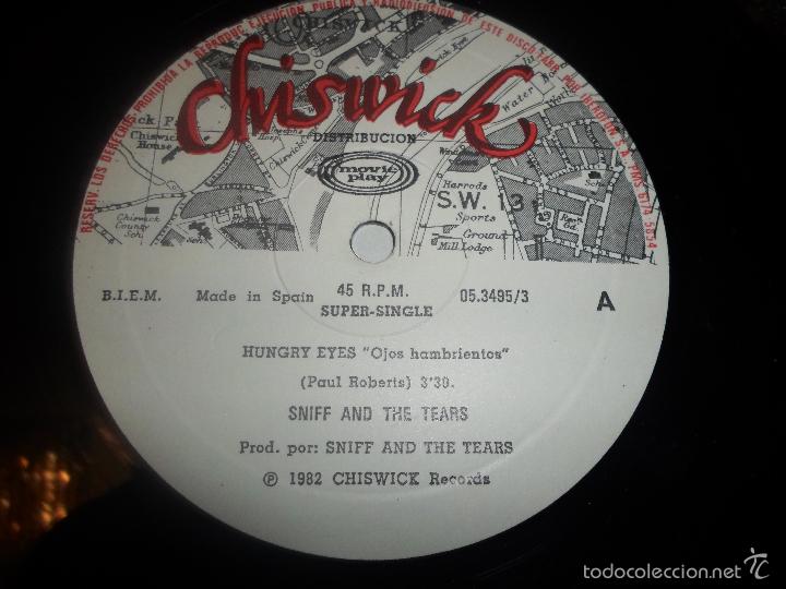 Discos de vinilo: SNIFF N THE TEARS - HUNGRY EYES - Foto 2