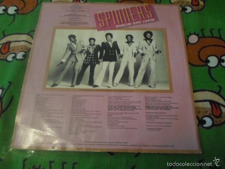 Discos de vinilo: SPINNERS  DANCIN AND LOVIN - Foto 3