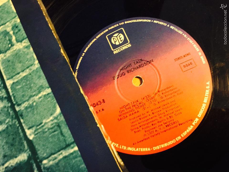 Discos de vinilo: DOUG RICHARSON (NIGHT TALK) LP ESPA&Ntilde;A 1978 (B-13) - Foto 3