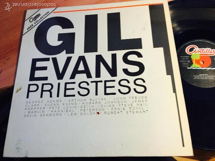 Discos de vinilo: GIL EVANS (PRIESTESS) LP ESPA&Ntilde;A 1983 (B-14) - Foto 1