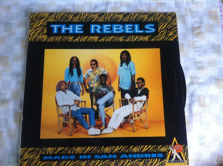 Discos de vinilo: LP THE REBELS-MADE IN SAN ANDRES - Foto 1