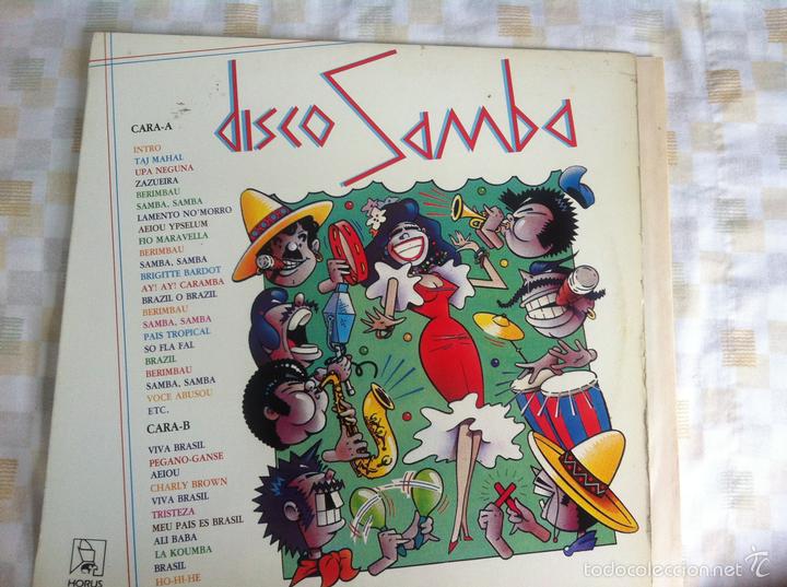 Discos de vinilo: LP DISCO SAMBA-MANU MANAOS - Foto 1