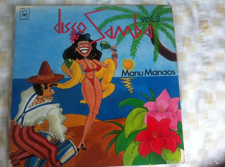 Discos de vinilo: LP DISCO SAMBA-MANU MANAOS VOL 2 - Foto 1