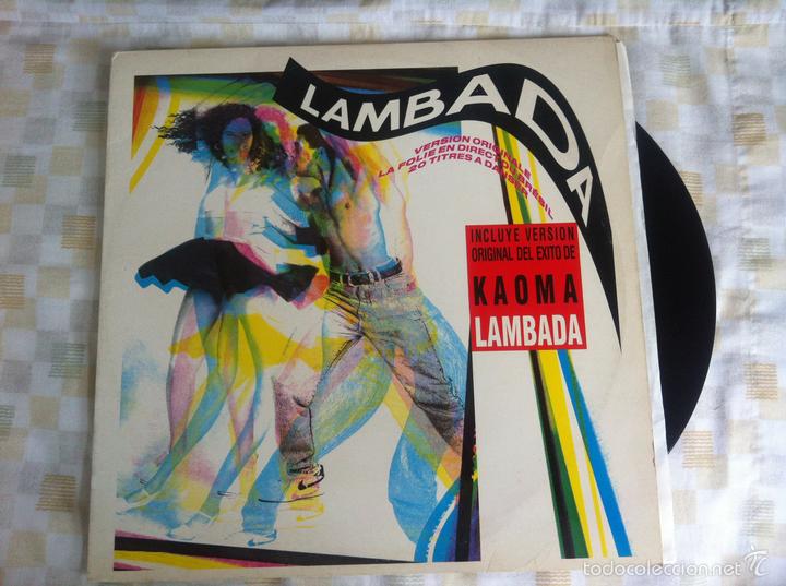 Discos de vinilo: LP DOBLE-LAMBADA-VARIOS - Foto 1