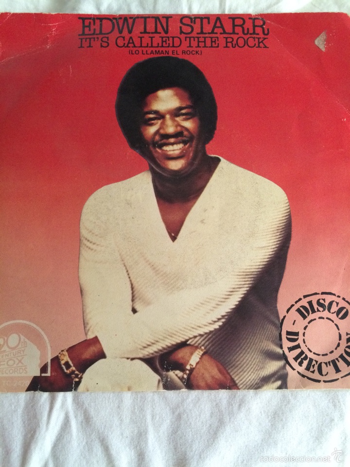 Discos de vinilo: EDWIN STARR-ITS CALLED THE ROCK-1979 - Foto 1