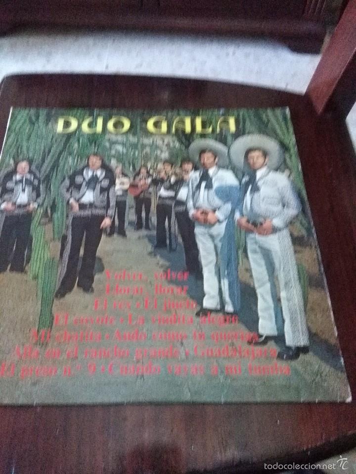 Discos de vinilo: SOLAMENTE LA CARATULA. DUO GALA. C1V - Foto 1