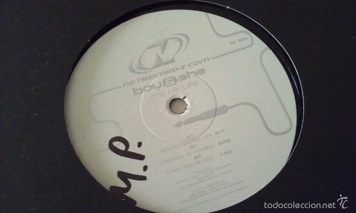 Discos de vinilo: Boy & She - Its My Life - 2000 - Foto 1