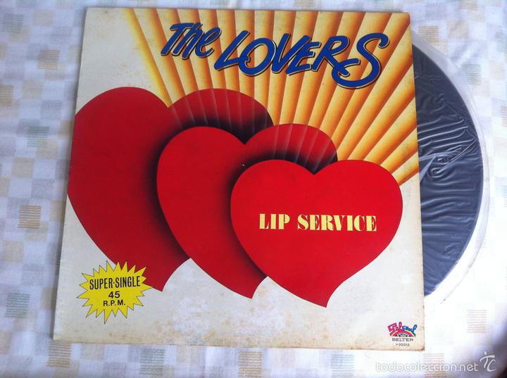 Discos de vinilo: 12 MAXI-THE LOVERS-LIP SERVICE - Foto 1