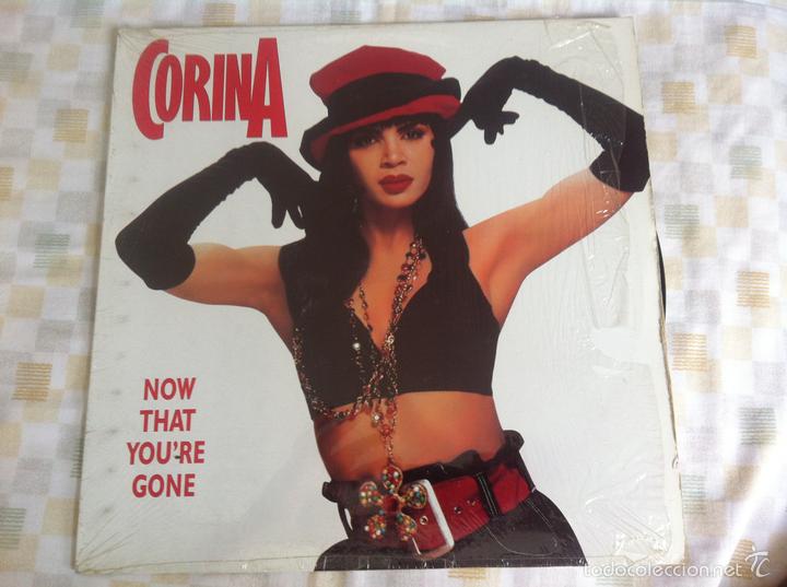 Discos de vinilo: 12 MAXI-CORINA-NOW THAT YOURE GONE - Foto 1