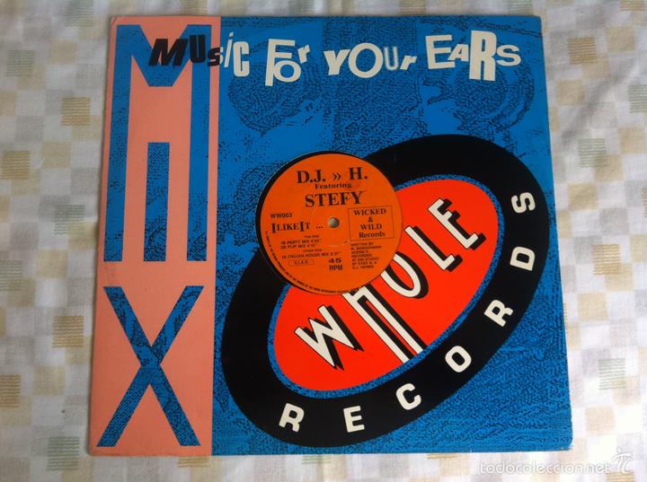 Discos de vinilo: 12 MAXI-D.J.H. STEFY-I LIKE IT - Foto 1