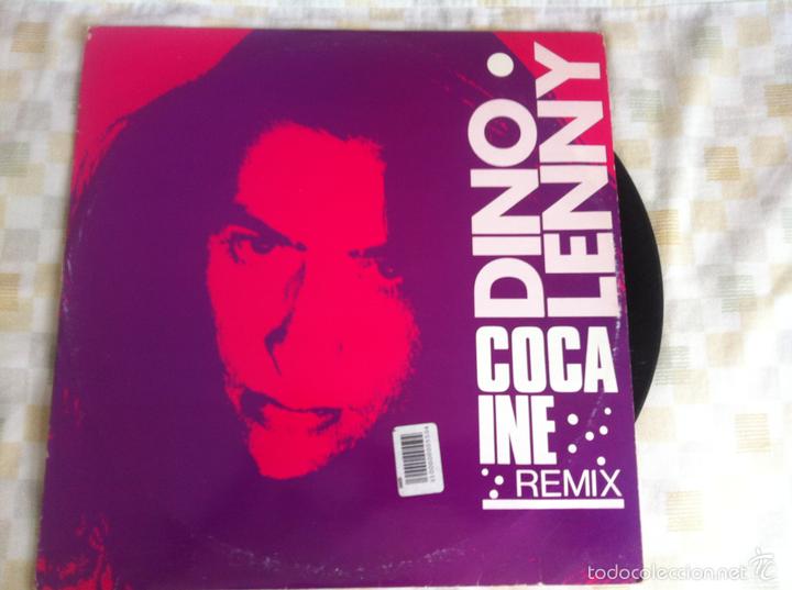 Discos de vinilo: 12 MAXI-DINO LENNY-COCAINE - Foto 1
