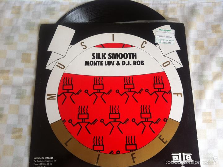 Discos de vinilo: 12 MAXI-MONTE LUV AND D.J. ROB-SILK SMOOTH - Foto 1
