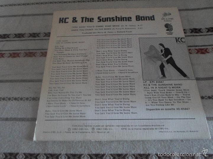Discos de vinilo: KC & THE SUNSHINE BAND - Foto 2