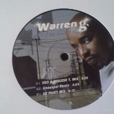 Discos de vinilo: WARREN G - MAKE IT DO WHAT IT DO - 2005