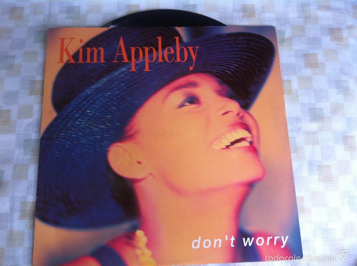 Discos de vinilo: 12 MAXI-KIM APPLEBY-DONT WORRY - Foto 1