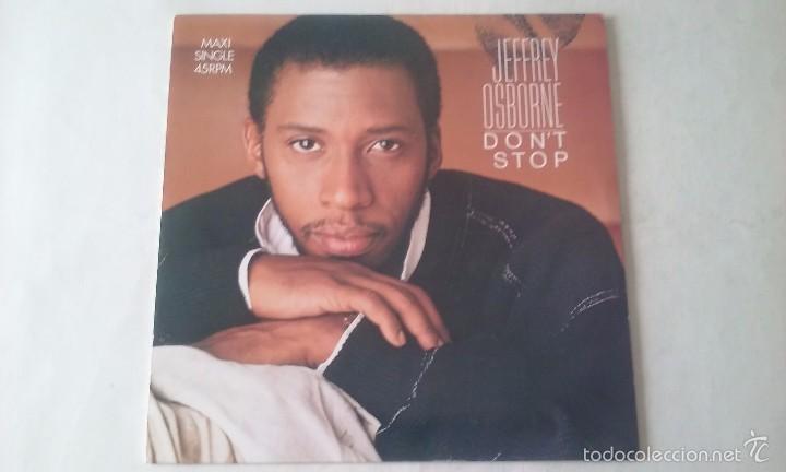 Discos de vinilo: Jeffrey Osborne - Dont Stop - 1984 - Foto 1