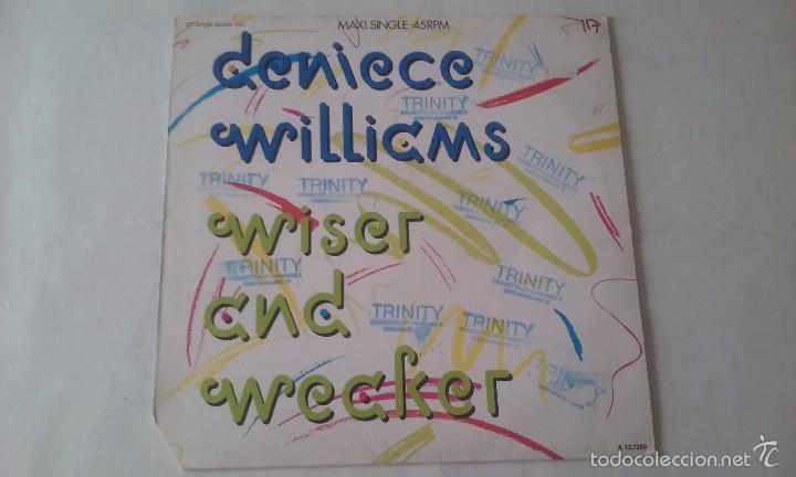 Discos de vinilo: Deniece Williams - Wiser And Weaker - 1986 - Foto 1