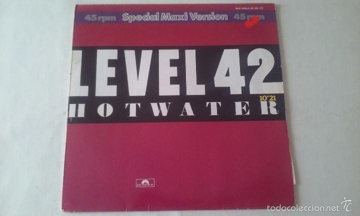 Discos de vinilo: Level 42 - Hot Water - 1984 - Foto 1