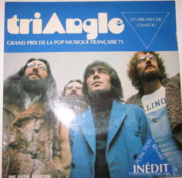 Discos de vinilo: TRIANGLE - LES BRUMES DE CHATOU CBS EDIC. FRANCESA - 1969 - Foto 1