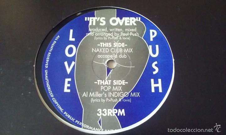 Discos de vinilo: Love Push - Its Over - 1992 - Foto 1