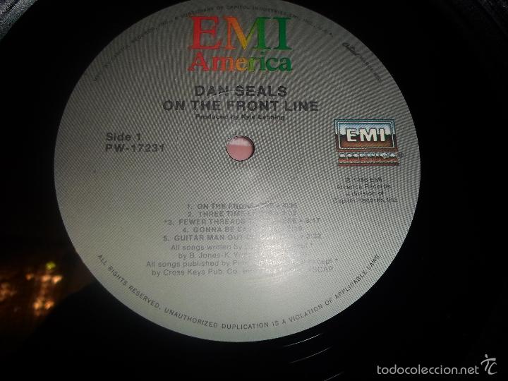 Discos de vinilo: DAN SEALS - ON THE FRONT LINE - Foto 2
