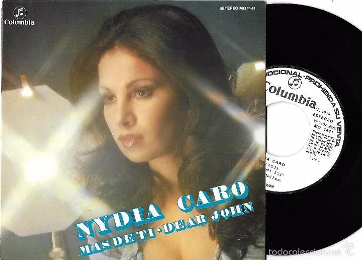 Discos de vinilo: NYDIA CARO: M&Aacute;S DE T&Iacute; / DEAR JOHN - Foto 1