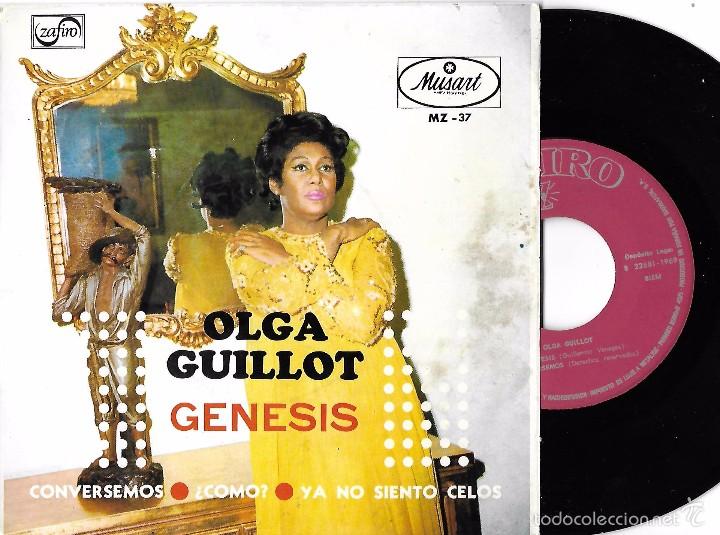 Discos de vinilo: OLGA GUILLOT: G&Eacute;NESIS / CONVERSEMOS / &iquest;C&Oacute;MO? / YA NO SIENTO CELOS - Foto 1