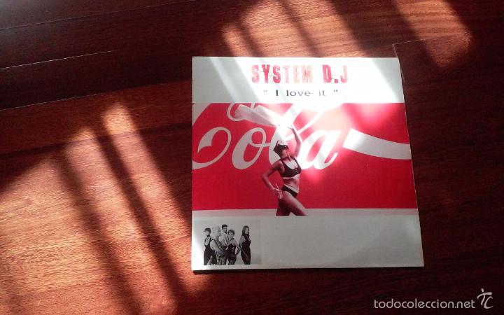 Discos de vinilo: System d.j-i love it.maxi - Foto 1