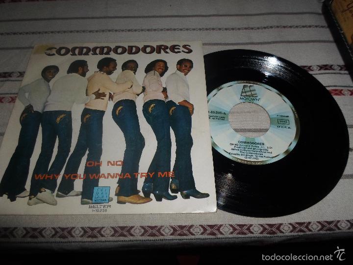 Discos de vinilo: COMMODORES OH NO - Foto 1