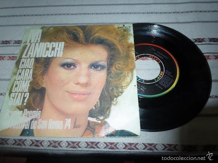 Discos de vinilo: IVA ZANICCHI CIAO ...... - Foto 1