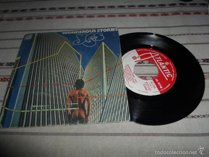 Discos de vinilo: WONDEROUS STORIES YES - Foto 1
