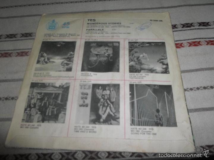 Discos de vinilo: WONDEROUS STORIES YES - Foto 2