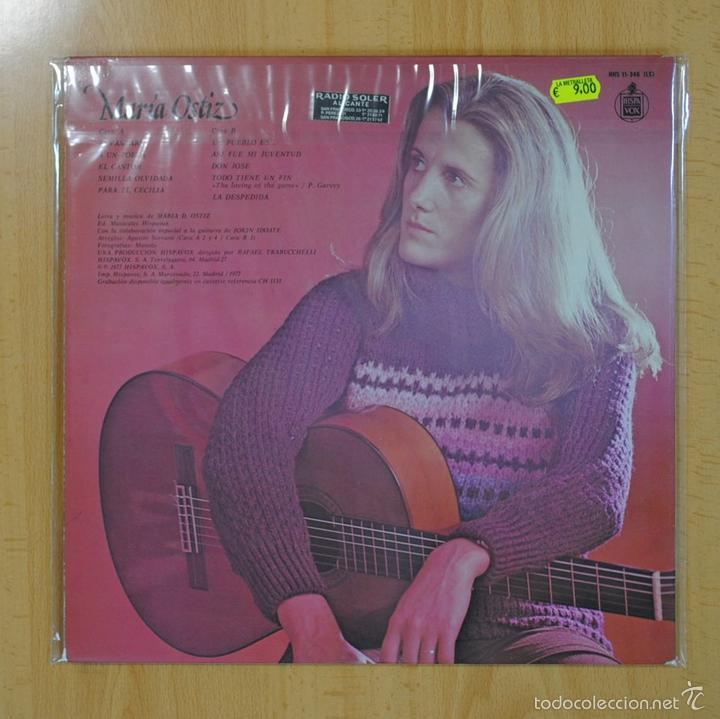 Discos de vinilo: MARIA - UN PUEBLO ES LEVANTARE - GATEFOLD - LP - Foto 2