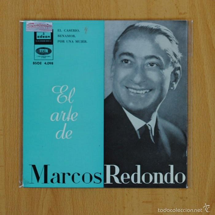 Discos de vinilo: MARCOS REDONDO - ES CASERIO + 2 - EP - Foto 1