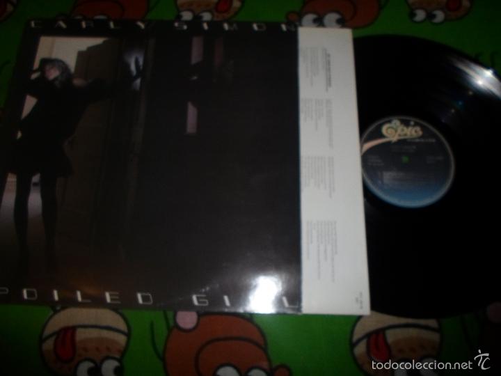Discos de vinilo: CARLY SIMON - SPOILED GIRL - Foto 1