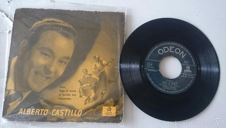 Discos de vinilo: ALBERTO CASTILLO: PATO + 3 (EMI ODEON 1958) - Foto 1