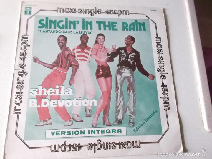 Discos de vinilo: sheila b. devotion -- singinin the rain - Foto 1