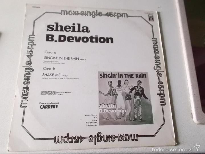 Discos de vinilo: sheila b. devotion -- singinin the rain - Foto 3