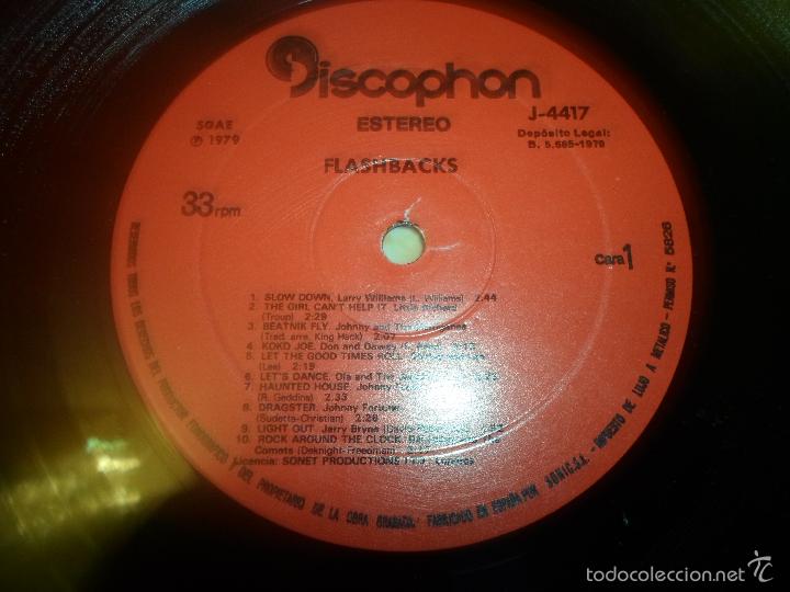 Discos de vinilo: FLASHBACKS. 20 ROCK AND ROLL FAVOURITES - Foto 2