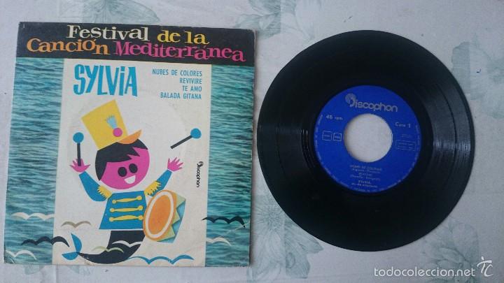 Discos de vinilo: SYLVIA: Nubes de colores + 3 (Discophon 1962) - Foto 1