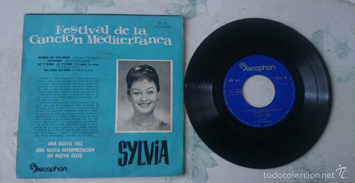Discos de vinilo: SYLVIA: Nubes de colores + 3 (Discophon 1962) - Foto 2
