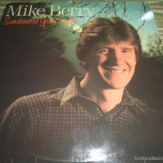 Discos de vinilo: MIKE BERRY . SUNSHINE OF YOUR SMILE LP - ORIGINAL INGLES - POLYDOR 1980 MUY NUEVO (5). Lote 57762904